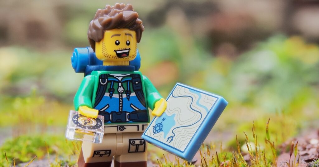 Lego explorer man