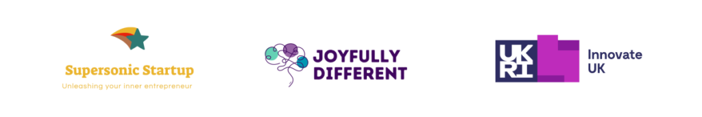 Supersonic StartUp, Joyfully Different and Innovate UK