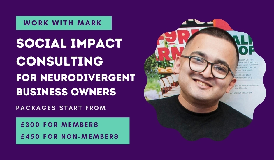 Social Impact Consulting Packages with Mark Blake