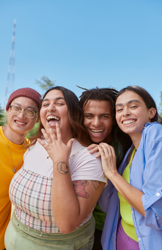 people smiling